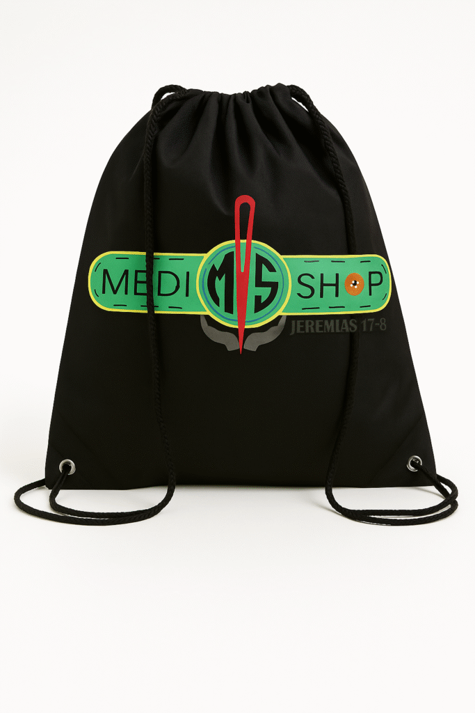 Mochila con cordón